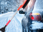 Window scraper 2in1 car snow brush long car scraper