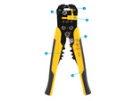 Wire stripping pliers cable crimper