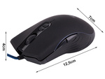 Wired optical mouse for laptop pc rgb gaming mouse