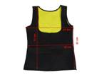 Women's neoprene fitness shirt for weight loss