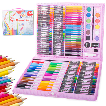 Artist's set painting case 168 pcs