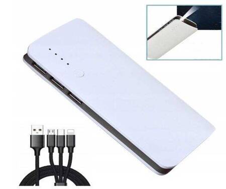 BATTERIE EXTERNE 10000MAH 3USB (100)