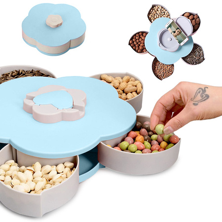 Boîte rotative pour organiser les bijoux en forme de bonbons