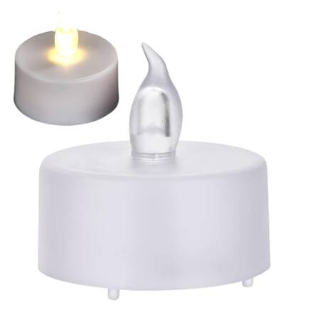 Bougie led alimentée par batterie pour chandelier décoration pour couronne effet flamme