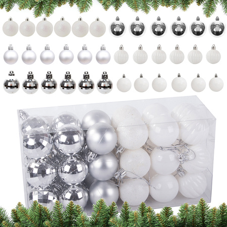 Boules de noël 3cm set 36pcs boules de noël divers