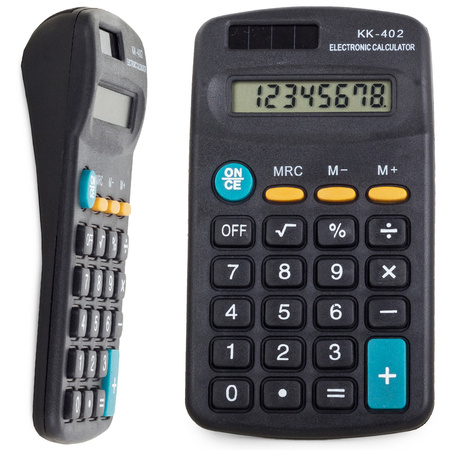 Calculatrice de poche classique 8 chiffres basic