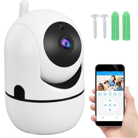 Caméra ip wifi électronique nanny orientable hd audio home indoor