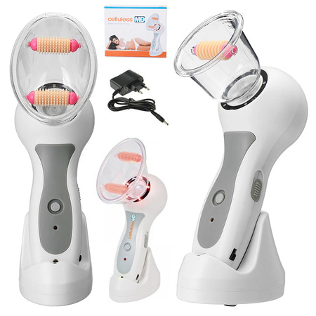 Celluless md led vacuum massager for cellulite