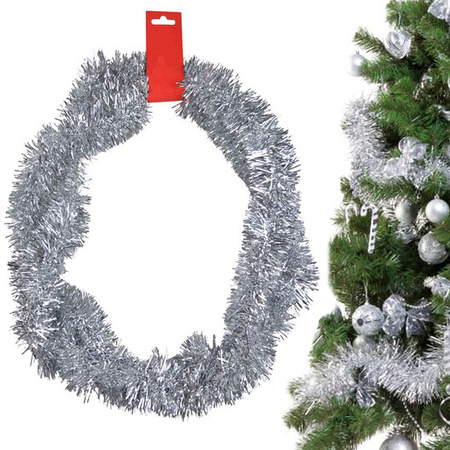 Chandelle de noël chaîne en argent de 2m