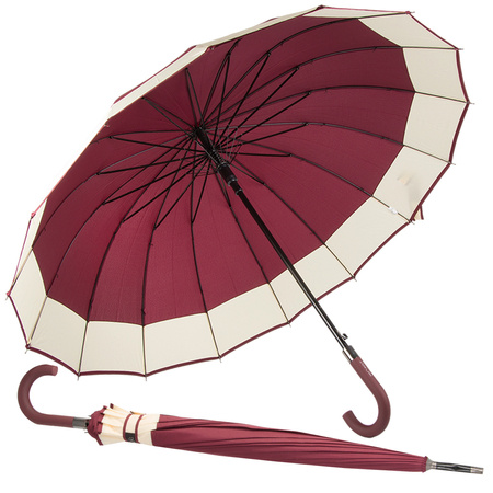 Élégant parapluie gouvernemental grand xxl solide poignée antidérapante automatique