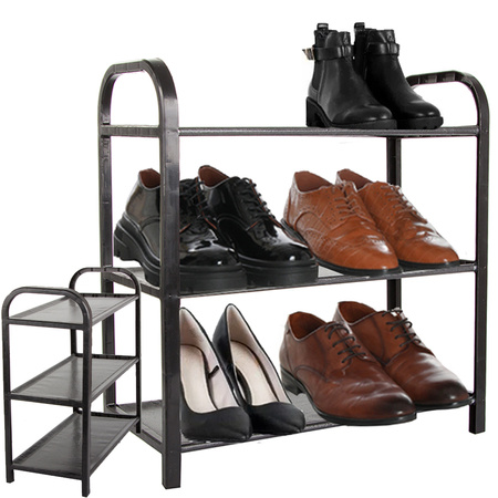 Étagère à chaussures organisateur de chaussures armoire à 3 étagères pour couloir