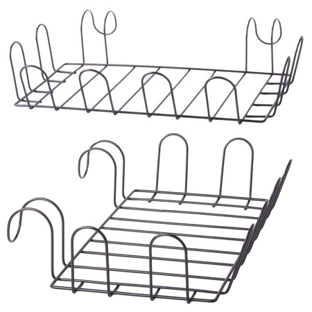 Étagère en métal organisateur de cuisine loft stand pour comptoir de cuisine radiateur