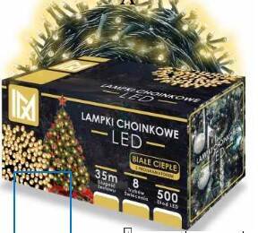 LUMIÈRES DE NOËL 500 LED CHAUDES (40)