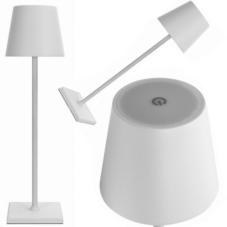 Lampe de nuit de table lampe tactile à 3 niveaux sans fil usb