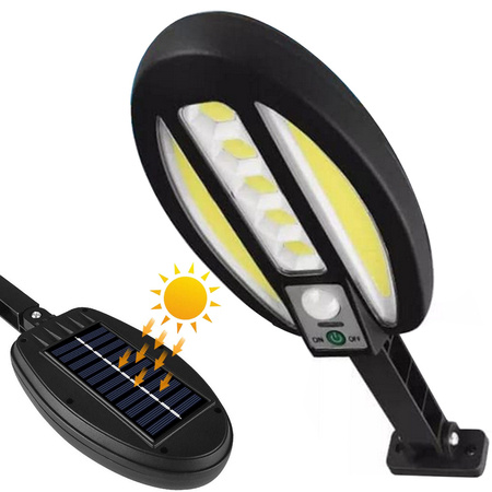 Lampe solaire 95 led avec capteur de crépuscule à crépuscule