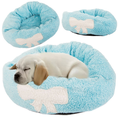 Lit de chien pelucheux lit de chat coussin doux lit de canapé 35cm