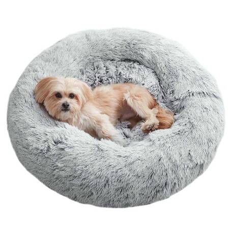 Lit de chien pelucheux lit de chat coussin doux lit de canapé 50cm