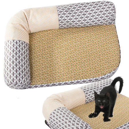 Lit pour chat matelas de couchage griffoir s