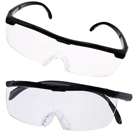 Lunettes loupe grande vision 160% zoom