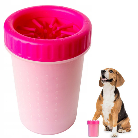 Nettoyeur de pattes en silicone pour chiens petit gobelet