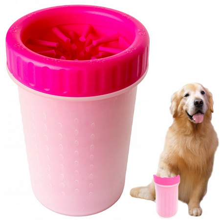 Nettoyeur de pattes pour chien coupe en silicone pour chat grand l