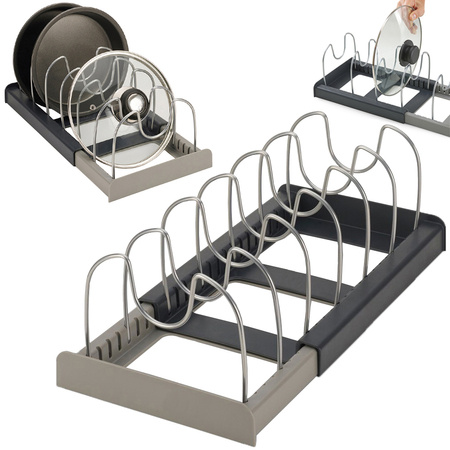 Organisateur de casseroles extractible support de casseroles