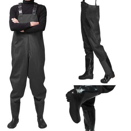 Pantalon de waders de pêche 43 bretelles