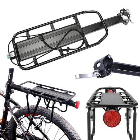 Porte-bagages arrière de vélo en aluminium universel 50kg