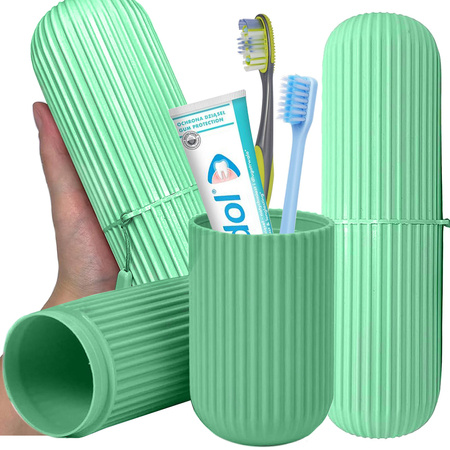 Porte-brosse à dents dentifrice organisateur de voyage valise cosmétique