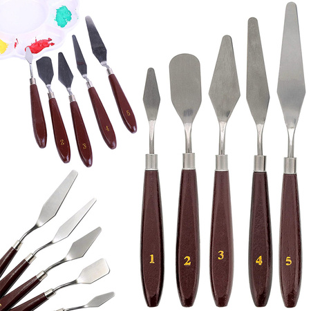 Set de spatules à peindre 5 pièces