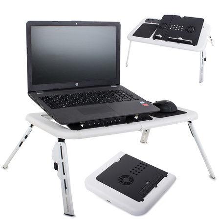 Table pour ordinateur portable e-table table de chevet pliante