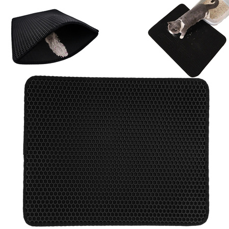 Tapis pour litière de chat 45x60 grand