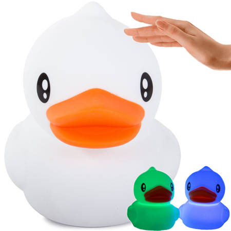 Veilleuse led pour enfants rgb duck touch