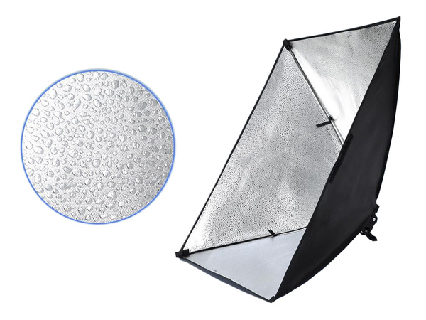 2x 135w light soft box light kit tripod home studio photo bulb