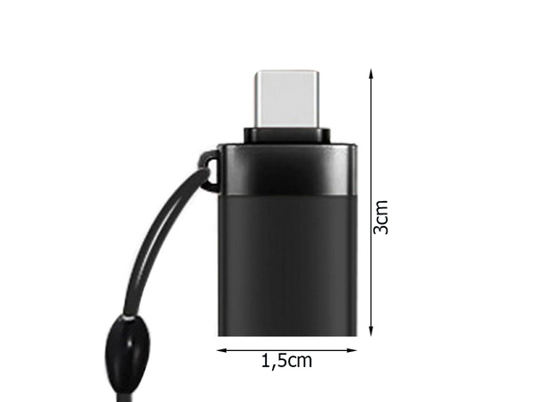 Adaptateur usb-c vers usb 3.0 otg solid