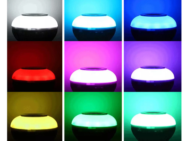 Ampoule led couleur enceinte rgb télécommande bluetooth