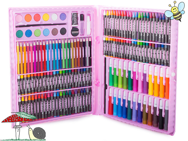 Artist's set painting case 168 pcs