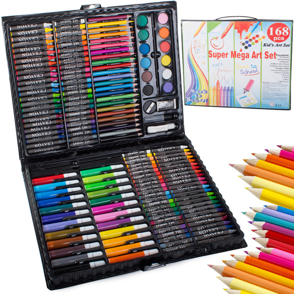 Artist's set painting case 168 pcs