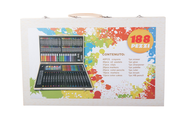 Artist's set painting case 188 pcs