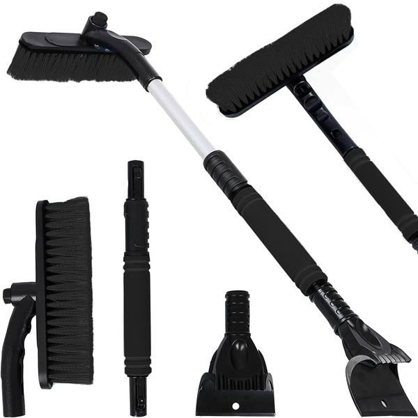 Brosse à gratter brosse télescopique pliante pour vitres de voiture neige glace