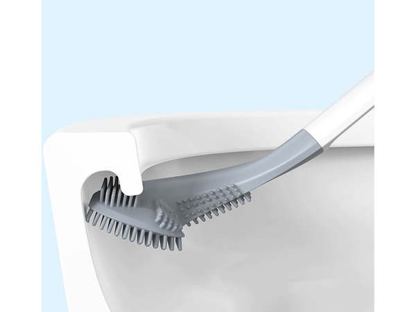 Brosse de toilette en silicone crochet de toilette hygiénique