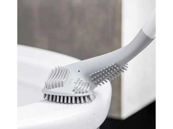 Brosse de toilette en silicone crochet de toilette hygiénique