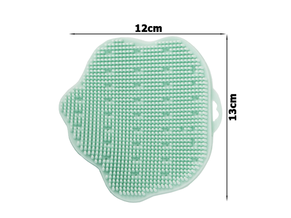 Brosse éponge laveuse massage de la tête et du corps