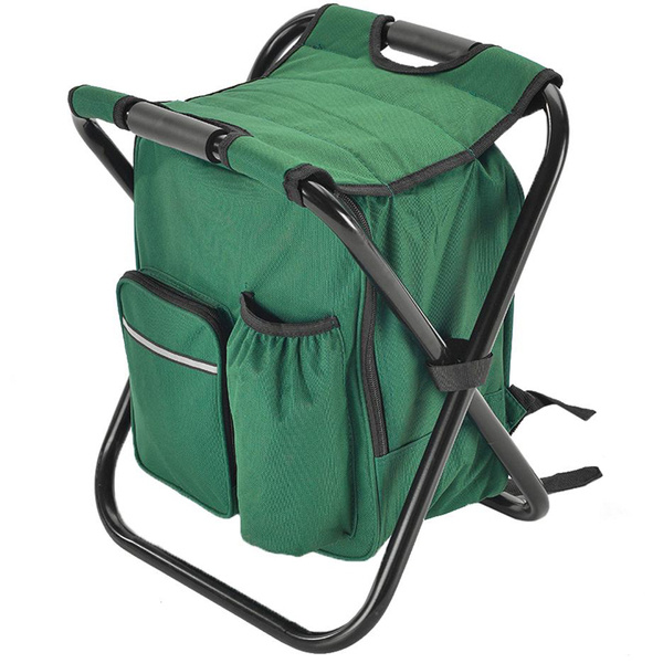 Chaise de pêche avec sac à dos sac pliant 3in1