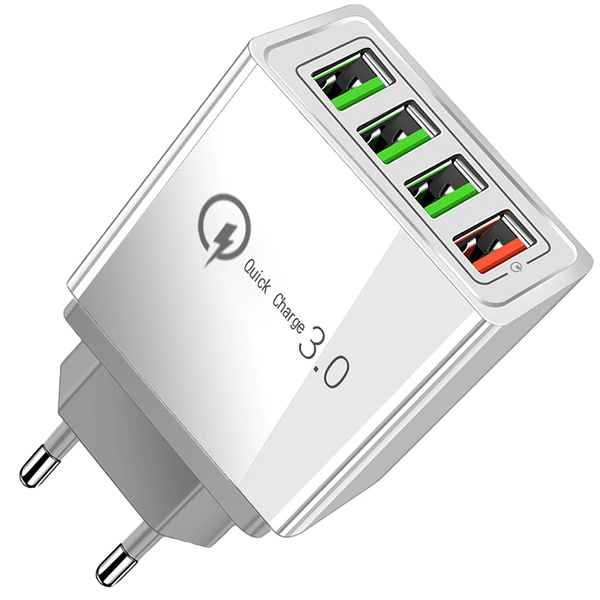 Chargeur mural 4xusb quick charge 3.0