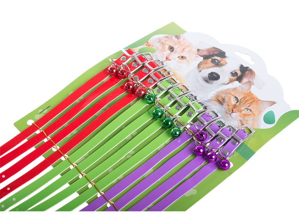 Collier chien chat avec clochette ajustable