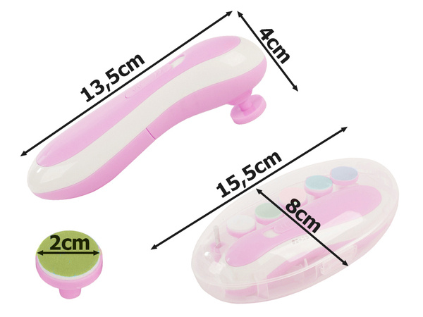 Coupe-ongles électrique pour bébés enfants adultes étui