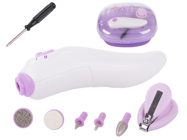 Dessins d'ongles manicure pedicure dryer 7-in-1 set of accessories