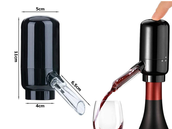 Distributeur de vin électrique pompe à entonnoir led liquide