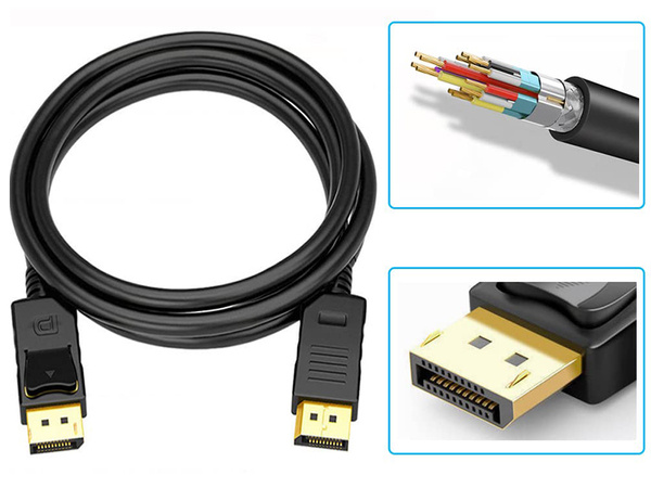 Dp 1.4 video audio displayport cable 8k 4k 2k 1.5m